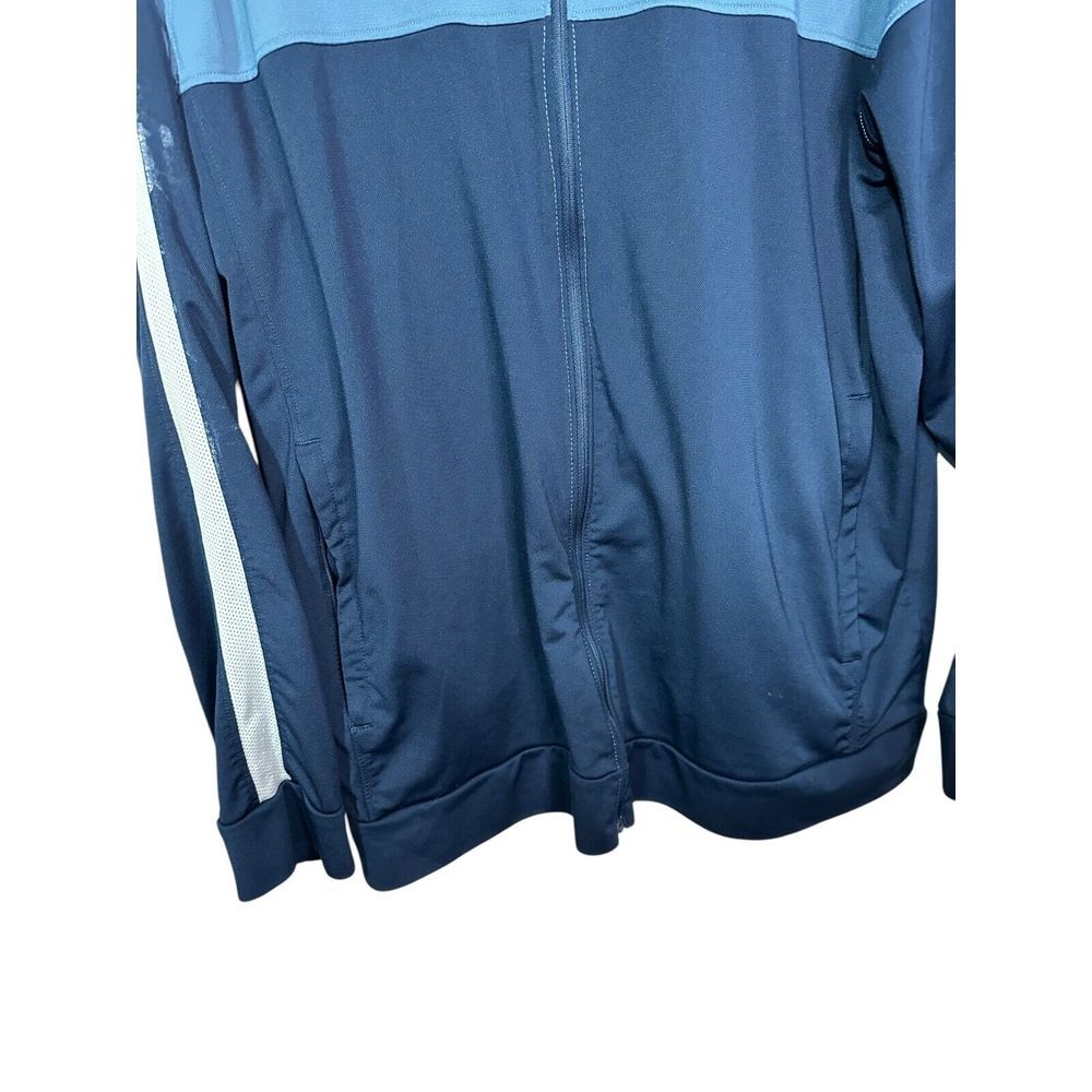 Under Armour Men's Jacket Blue Colorblock Full Zip Lightweight Pocket Size 2XL - Picture 12 of 13